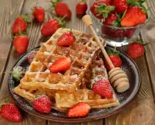 Belgian waffle recipe