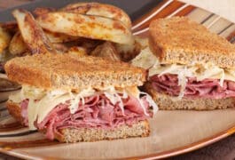 A Classic Reuben Sandwich